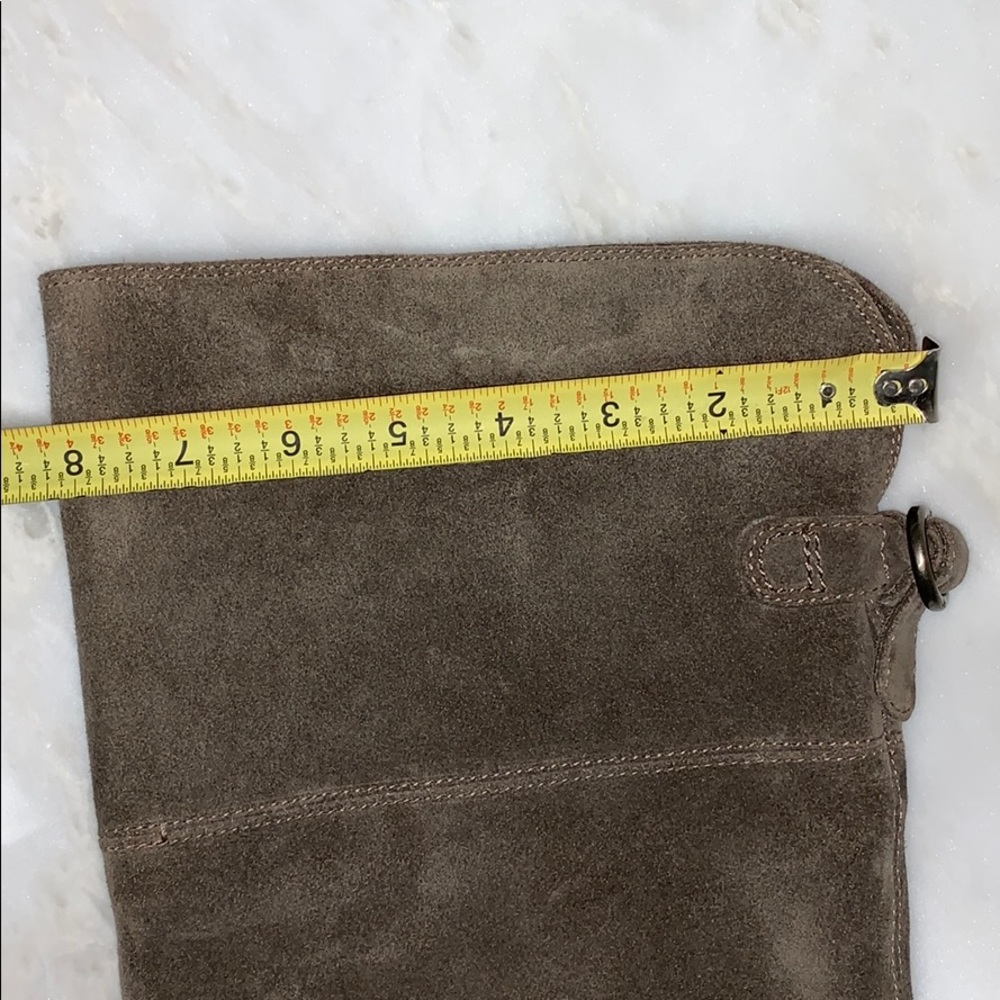 Frye Suede Lucinda Slouch Boots - Picture 8 of 8